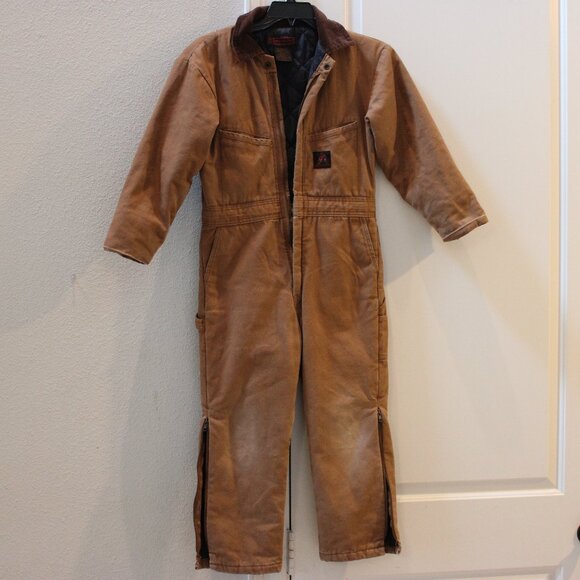 Five Brother Other - FIVE BROTHERS kids Work Coveralls QUILT LINED Size Medium